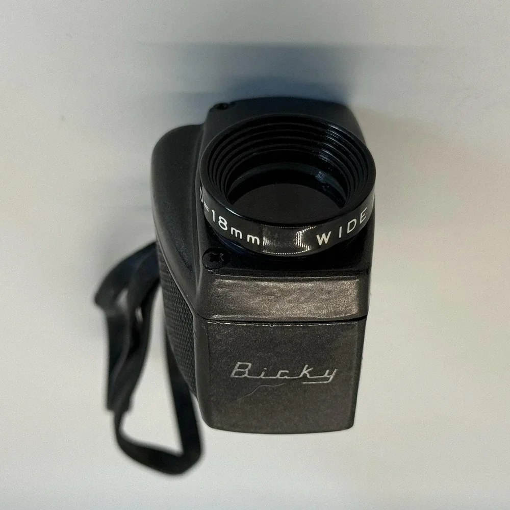 VTG Bicky 6 Power x D = 18mm Wide Angle Photography Viewfinder Lens w Case Japan